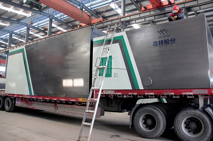 土壤淋洗設(shè)備生產(chǎn)車間